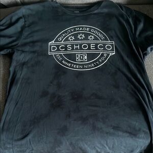 DC Large Navy Blue Mens T Shirt